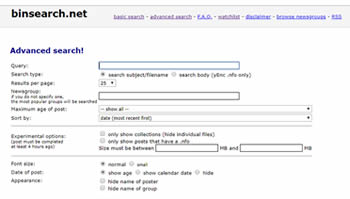 binsearch.net Suchmaschine